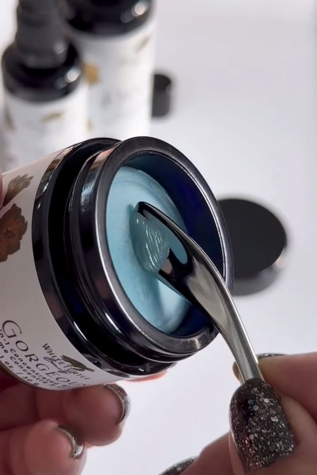 A close-up of Gorgeous 3-in-1 Concentrated Balm